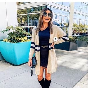 NEW Stripe Cardigan -  Goodnight Macaroon